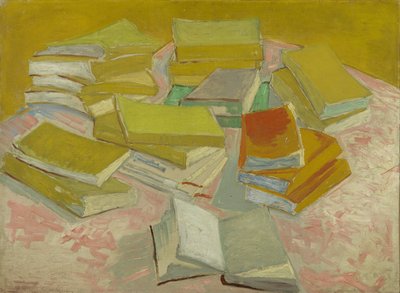 Hromady francouzských románů od Vincent van Gogh