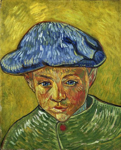 ""Portrait de Camille Roulin"" Malba Vincenta van Gogha (1853-1890) 1888 Rozměr 40,5 x 32,5 cm Van Goghovo muzeum, Amsterdam od Vincent van Gogh