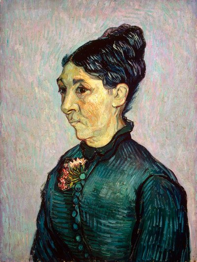 Portrét Madame Jeanne Lafuye Trabuc, 1889. od Vincent van Gogh