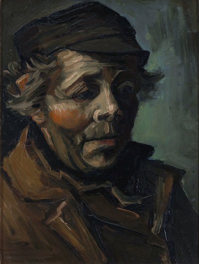 Portrét rolníka: studie k obrazu „Jezdci brambor“  od Vincent van Gogh