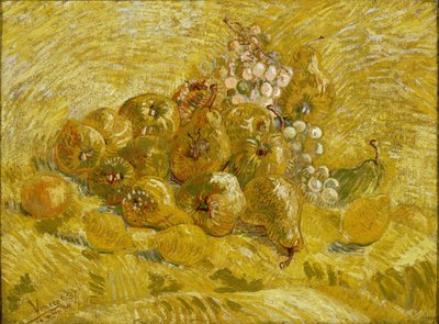 Kdoule, citrony, hrušky a hrozny, 1887-1888 od Vincent van Gogh