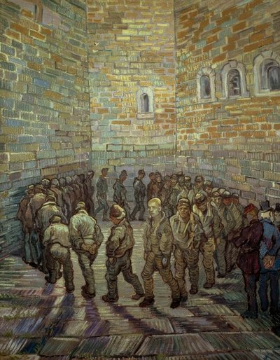Kolo vězňů od Vincent van Gogh