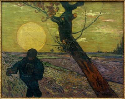 Rozsévač při západu slunce od Vincent van Gogh