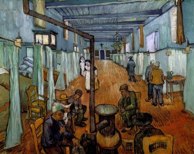 Ubytovna v nemocnici v Arles od Vincent van Gogh
