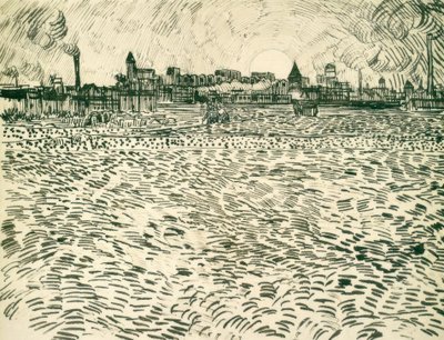 Letní večer v Arles od Vincent van Gogh