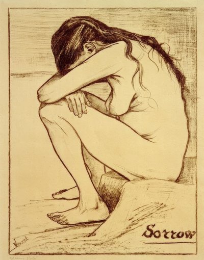 Zármutek od Vincent van Gogh