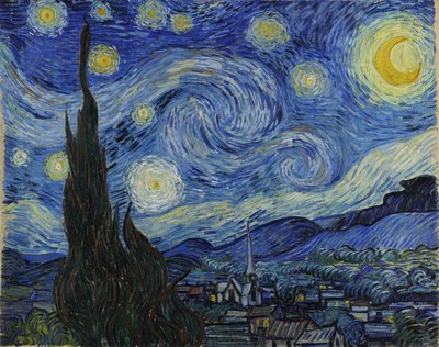 Hvězdná noc od Vincent van Gogh