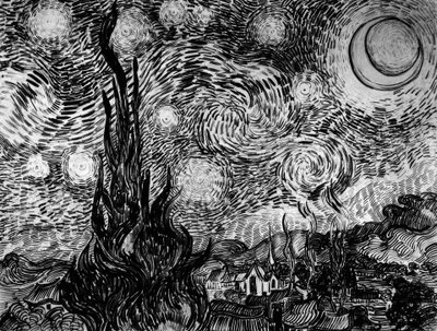 Hvězdná noc od Vincent van Gogh