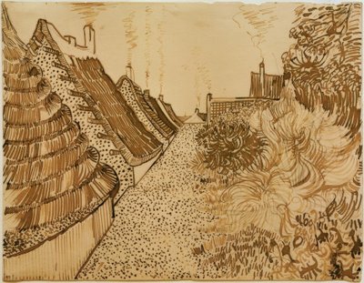 Straße v Saintes-Maries-de-la-Mer od Vincent van Gogh