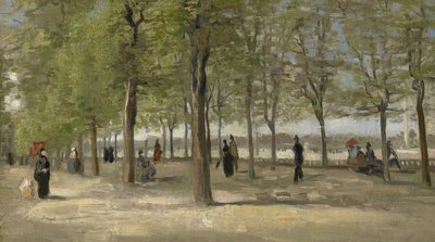 Terasa v Lucemburské zahradě od Vincent van Gogh