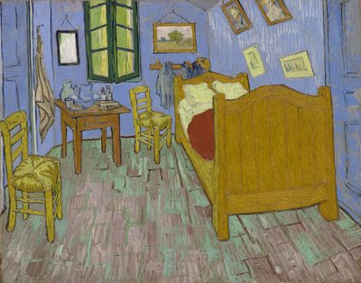 Ložnice, 1889 od Vincent van Gogh