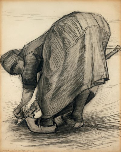 Stahovák mrkve od Vincent van Gogh