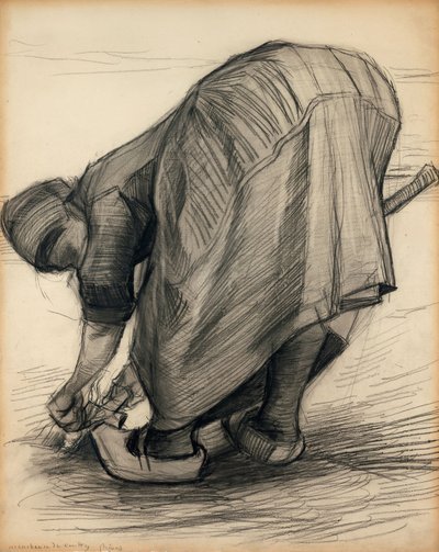 Stahovák mrkve od Vincent van Gogh