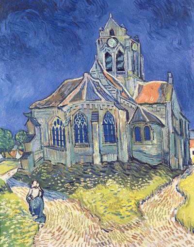 Kostel v Auvers-sur-Oise od Vincent van Gogh