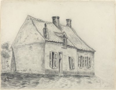 Magrotův dům, Cuesmes, c. 18791880. od Vincent van Gogh