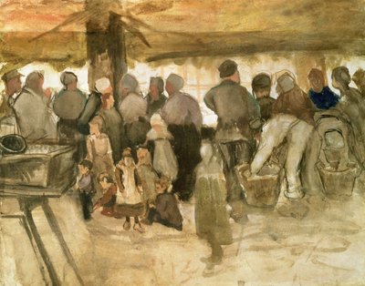 Bramborový trh, 1882 od Vincent van Gogh