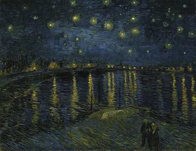 Hvězdná noc, 1888 od Vincent van Gogh