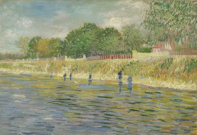 břeh Seiny. Paříž, květen-červenec 1887 od Vincent van Gogh