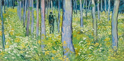 Podrost se dvěma figurami od Vincent van Gogh
