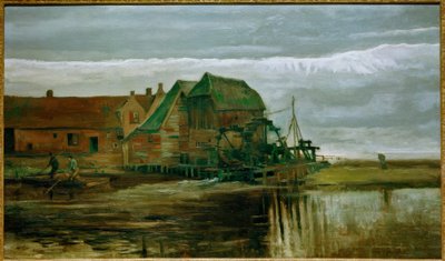Vodní mlýn v Gennepu od Vincent van Gogh