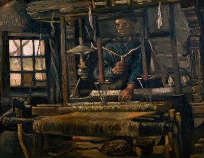 Weber am Webstuhl od Vincent van Gogh