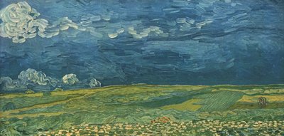Wheatfields under Thunderclouds, červenec 1890, 1947. od Vincent van Gogh