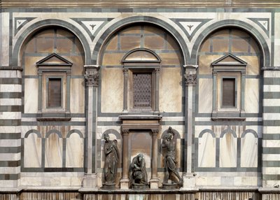Svatý Jan Křtitel, jeho kat a Salome (detail Florence Baptistry) - socha 1571 od Vincenzo Danti