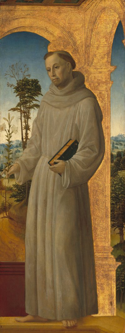 Svatý Antonín Paduánský, c. 14951500. od Vincenzo Foppa