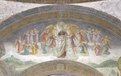 Panna Maria a hudební úhly od Vincenzo Foppa