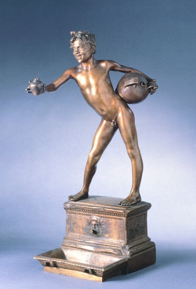 nosič vody, Vincenzo Gemito (1852-1929), bronz, 25 cm od Vincenzo Gemito