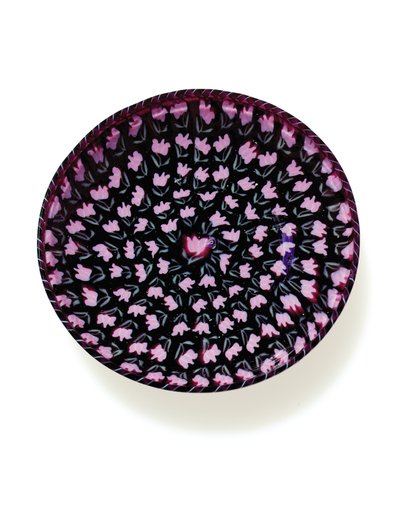 Tulipánová "murrine" miska, cca 1900 od Vincenzo Moretti