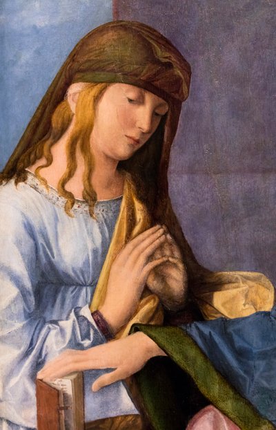 Panna s dítětem a svatý od Vincenzo di Biagio Catena