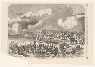 Bitva u Custozy, 1866 Die Schlacht con Custoza (název na objektu) od Vinzenz Katzler