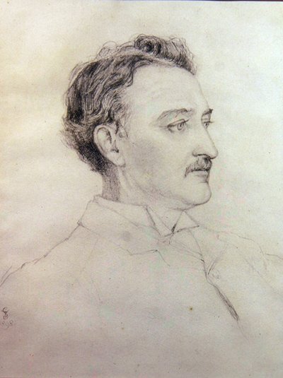 Cecil Rhodes (litho) od Violet Duchess of (after) Rutland