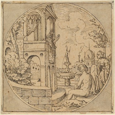 David a Batšeba od Virgil Solis