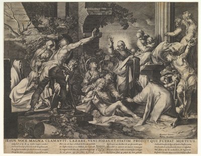 Raising of Lazarus Reverse Copy.n.d. od Vischer