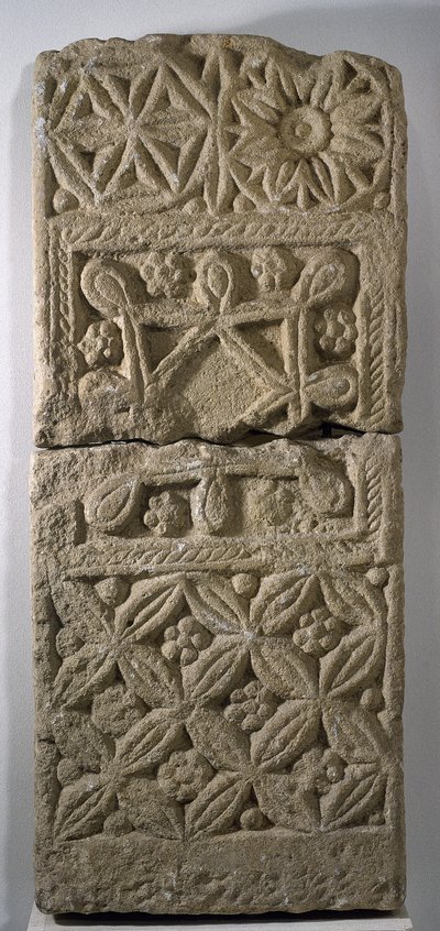Vizigótský náhrobek, 5.-6. století od Visigothic