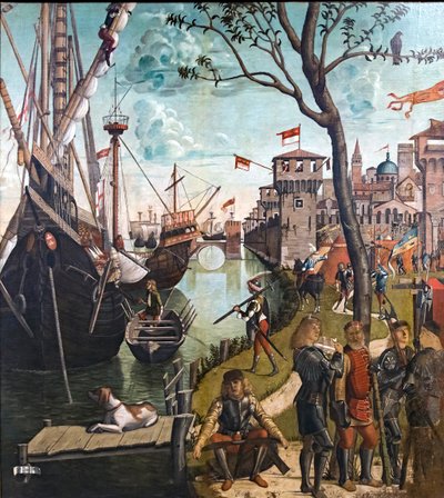 Příjezd do Kolína nad Rýnem od Vittore Carpaccio