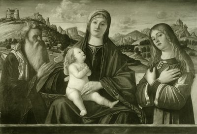 Carpaccio - Maria s dítětem a dvěma světci, Ident. č. 14 od Vittore Carpaccio