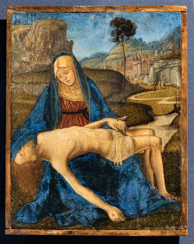 Oplakávání, Vittore Carpaccio, asi 1485 od Vittore Carpaccio