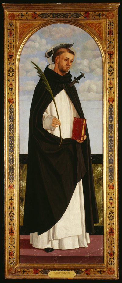 Svatý Petr mučedník od Vittore Carpaccio