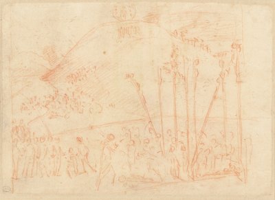 Mučednictví deseti tisíc od Vittore Carpaccio