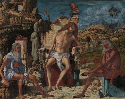 Rozjímání o umučení, asi 1490 (olej a tempera na dřevě) od Vittore Carpaccio
