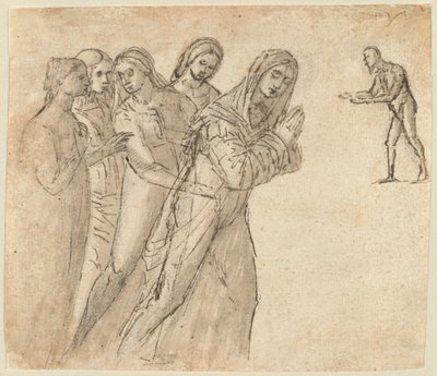 Panna a čtyři další ženy od Vittore Carpaccio