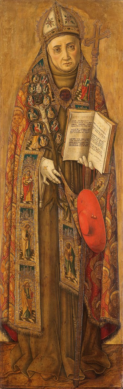 Svatý Bonaventura od Vittore Crivelli