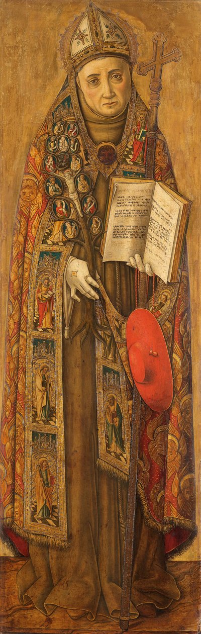 St Bonaventura od Vittore Crivelli