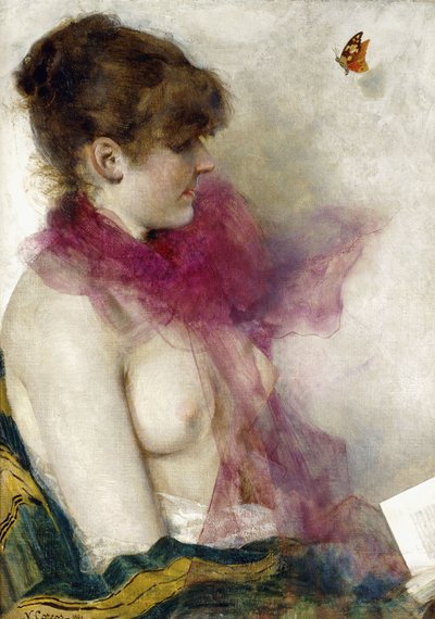 Hedvábný šátek od Vittorio Matteo Corcos