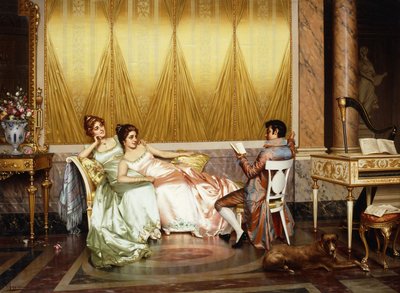 Čtení poezie od Vittorio Reggianini