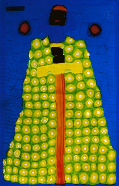 Barbaro, Vittorio Zecchin (1878-1947), mozaiková skleněná deska vytvořená Artisti Barovierem pro Benátské bienále v roce 1914. Itálie, 20. století. od Vittorio Zecchin