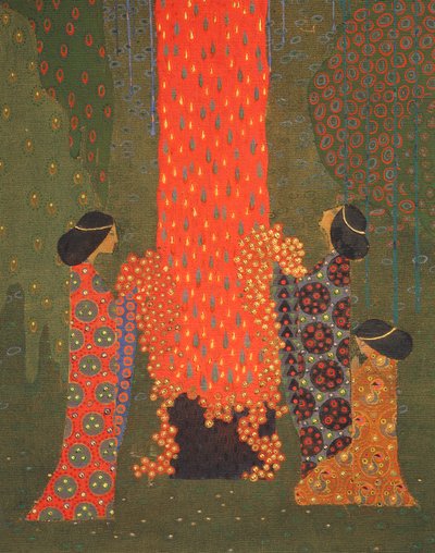 Mystické setkání od Vittorio Zecchin